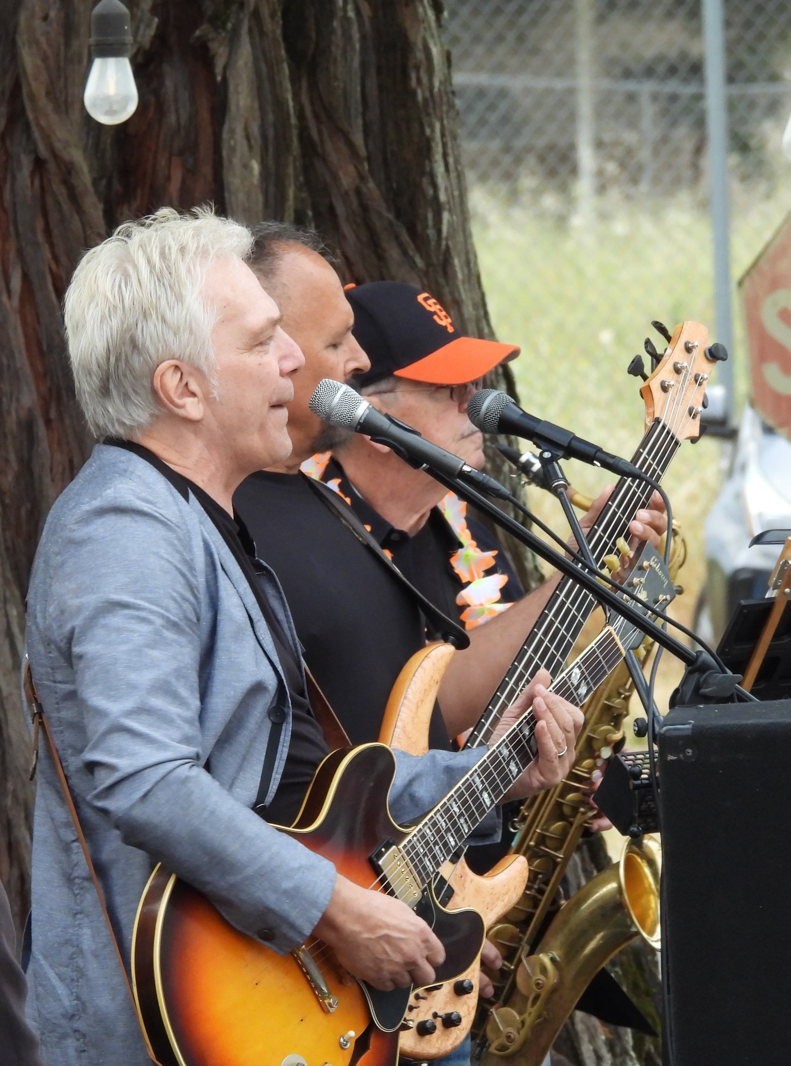 Volker Strifler and band on the Levi Lloyd Stage — Photo: Bruce A. Smith
